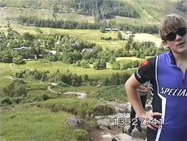 The first part of the path from Glen Nevis youth hostel to Ben Nevis